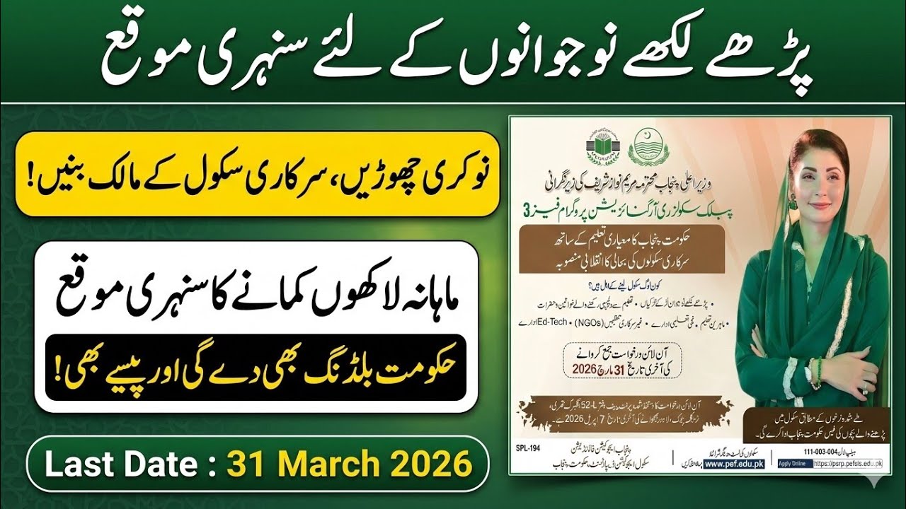 Public School Reorganization Program Phase 3 | PSRP Phase 3 School List & Apply Process Explained 