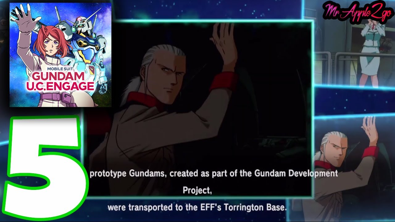 Mobile Suit Gundam U.C. ENGAGE - Gameplay Walkthrough Part 5 - Gundam Jack (IOS, Apple Arcade)
