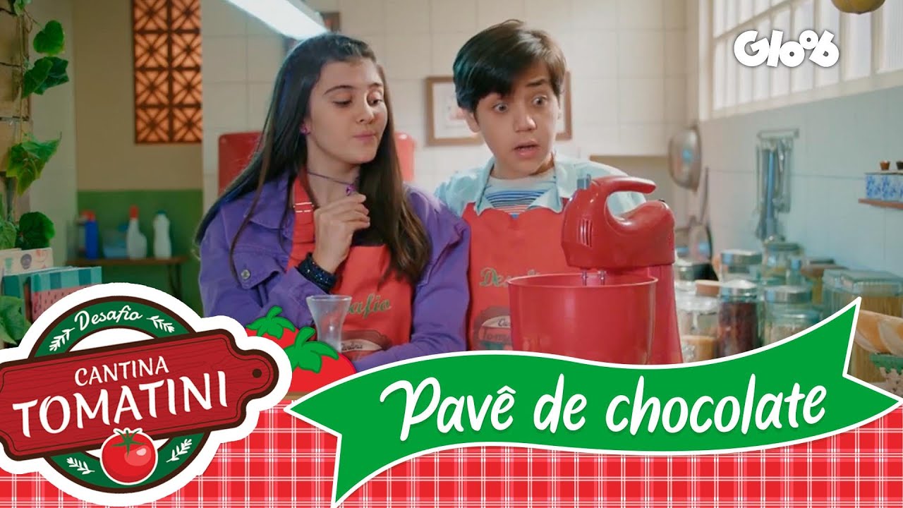 PAVÊ DE CHOCOLATE COM PIPPO E BERÊ  | CANTINA TOMATINI | Mundo Gloob