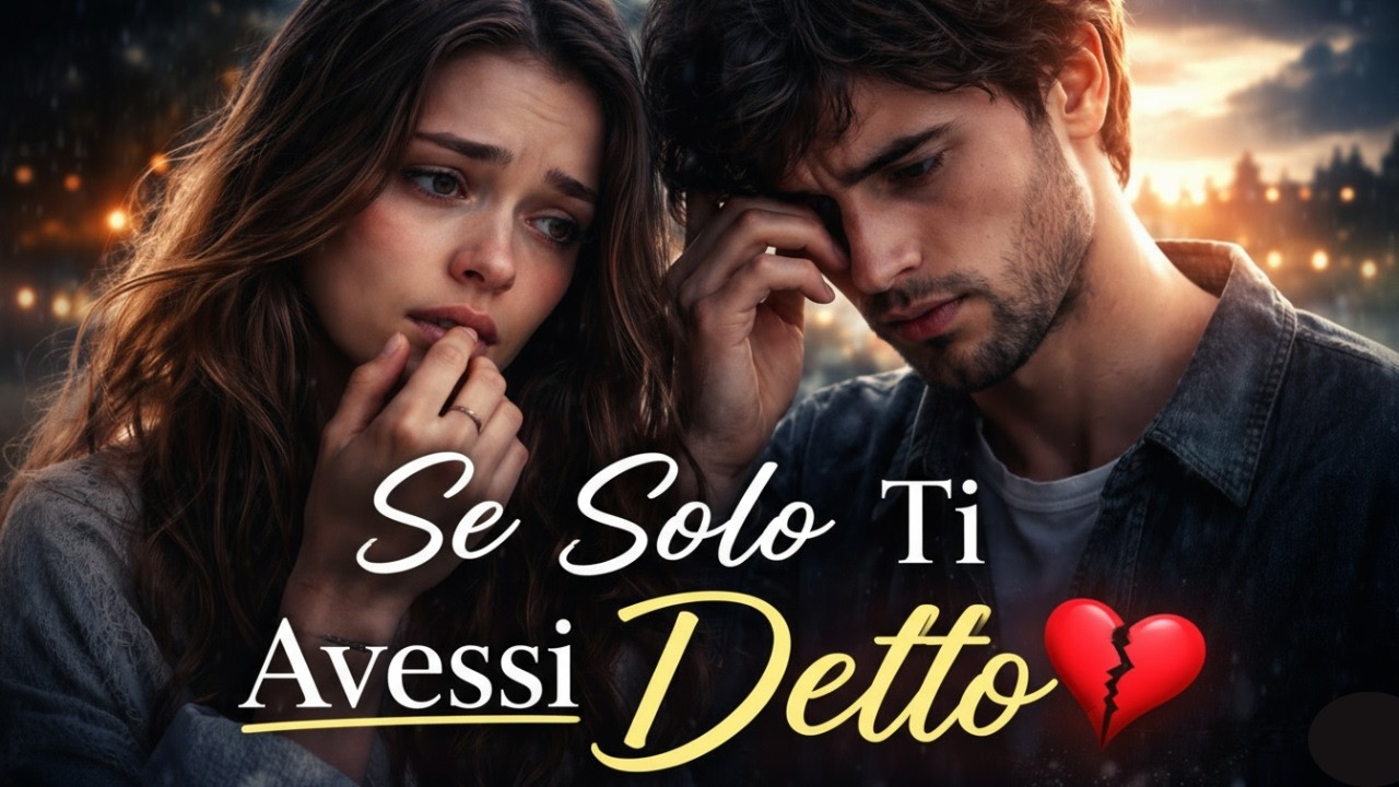 💔 Se Solo Ti Avessi Detto – La Canzone Italiana Che Ti Spezza Il Cuore 💔