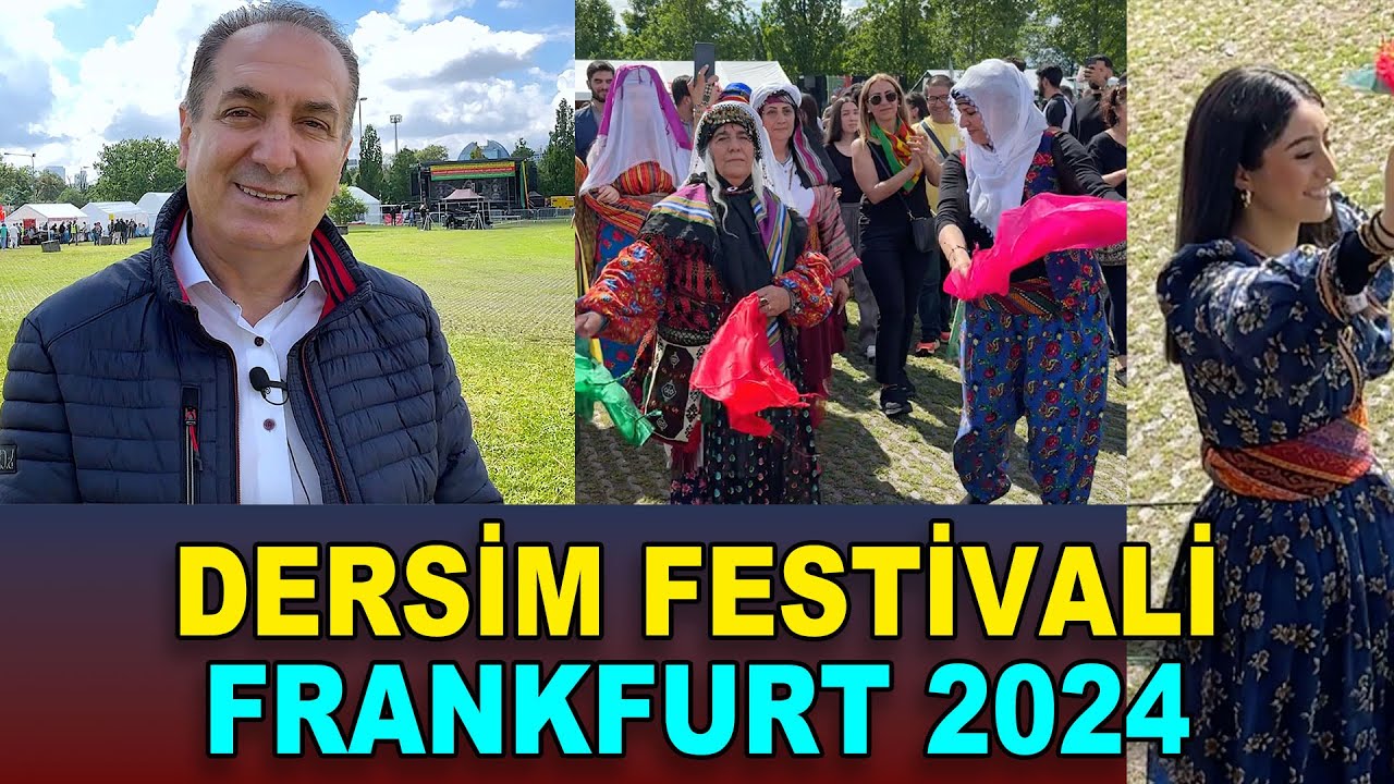 DERSİM FESTİVALİ ALMANYA FRANKFURT 2024- Adem Karacoban