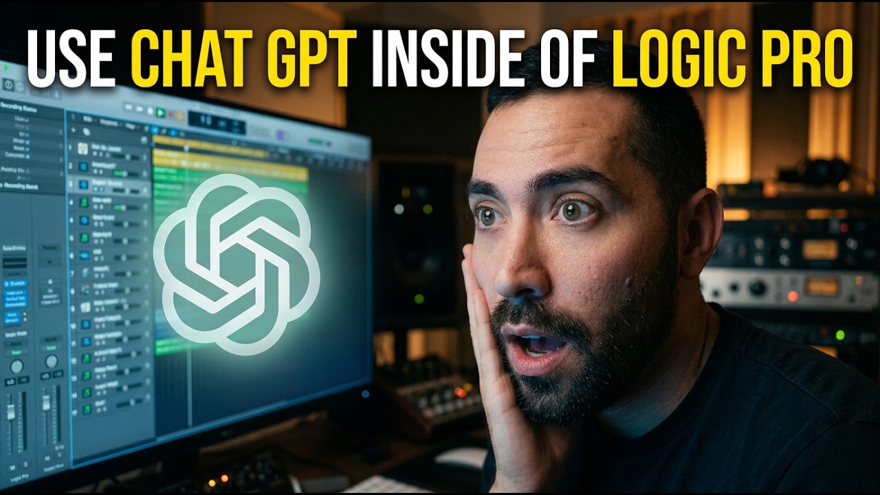 Используйте ChatGPT внутри Logic Pro 11