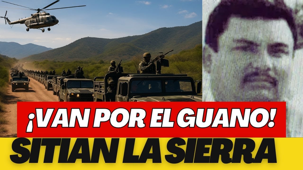 &iexcl;&iexcl;&Uacute;LTIMO MINUTO!! MEGAOPERATIVO en LA SIERRA DE DURANGO, VAN POR 