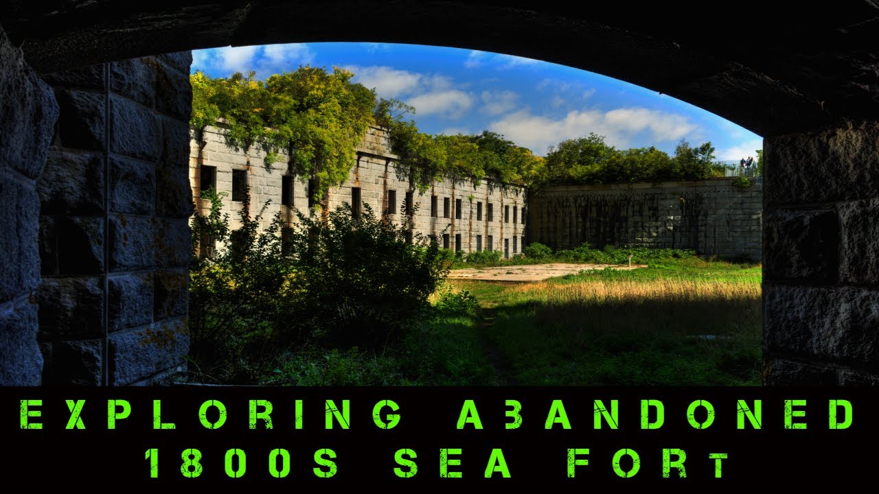 Exploring Abandoned Fort Gorges: A Maine Sea Fortress | Abandoned Places EP 26