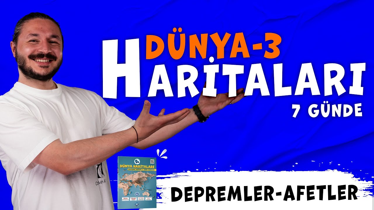 Dünya deprem ve afetler harita bilgisi çalışması 📌2026 GÜN3  (Kodlamalarla)