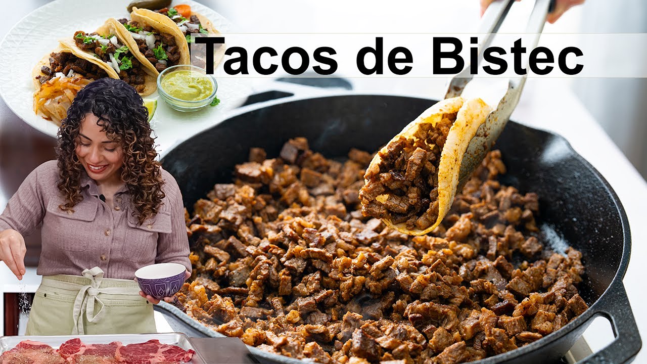 Taqueria-Style Tacos de Bistec: Homemade Mexican Steak Tacos