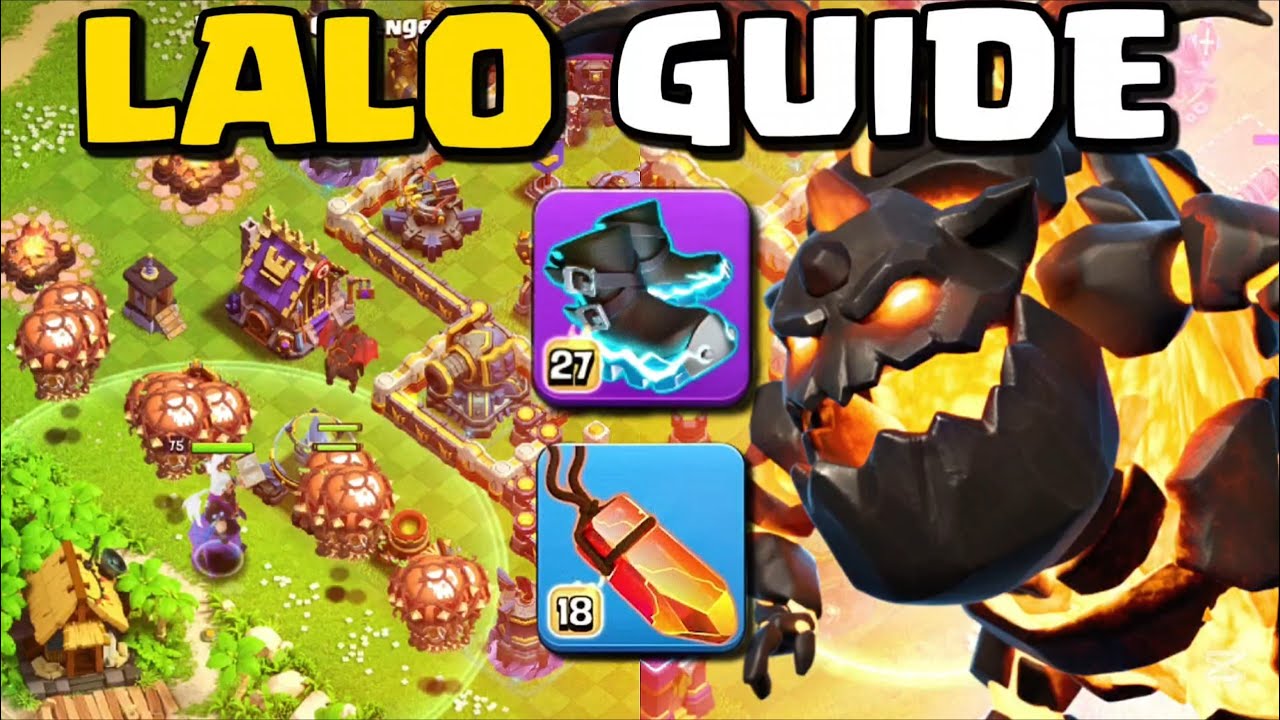 RC CHARGE into LALO is NOW my FAVOURITE STRATEGY | Clash of Clans