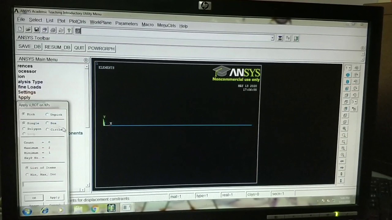Modal Analysis , Ansys Lab, FEA Lab
