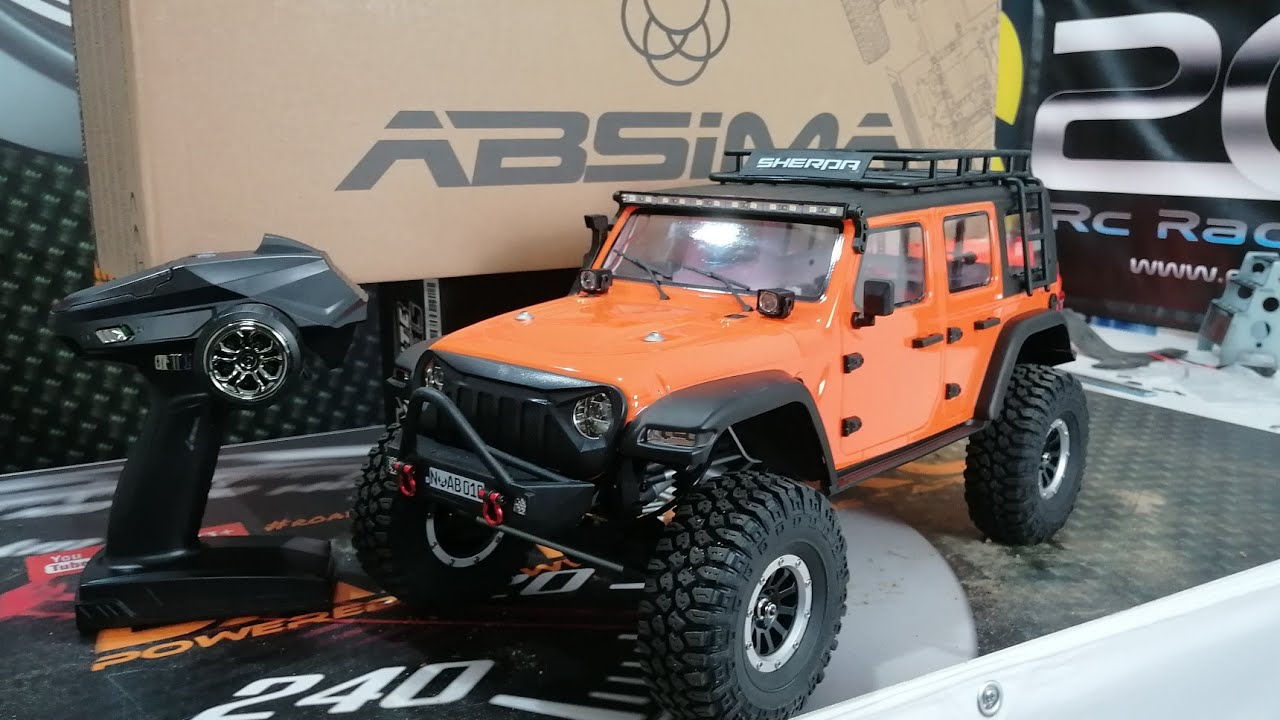 Unboxing: Absima CR3.4 SHERPA 1:10 High-End Scale Crawler [deutsch/ german]