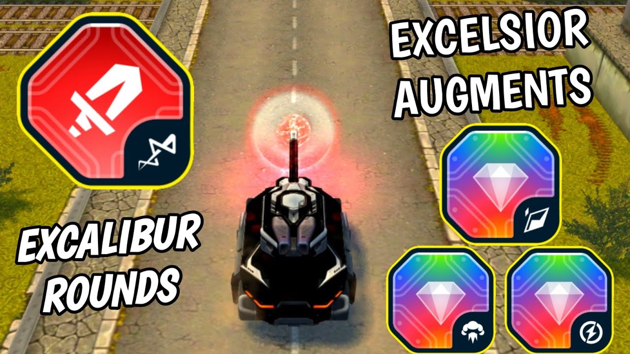 Tankionline - New Railgun EXCALIBUR ROUNDS Augment | Office Event Completed