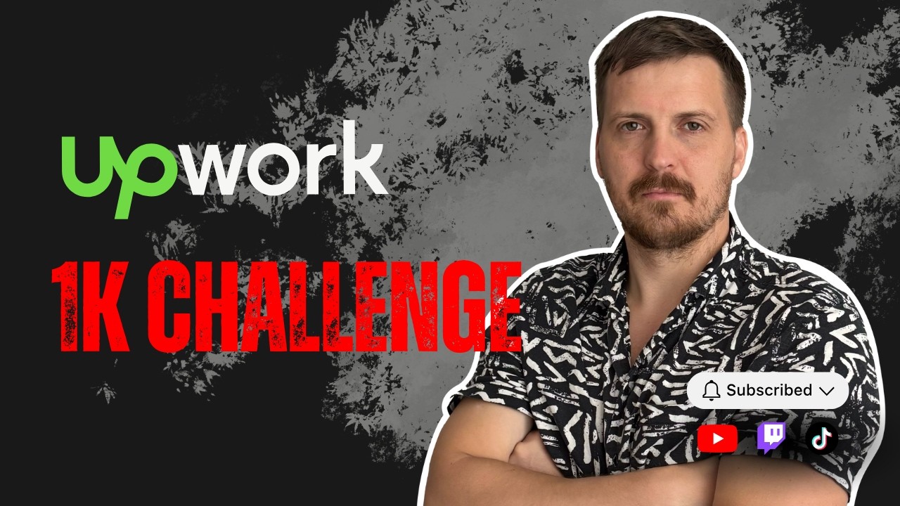 $1000 на Upwork за 30 днів — публічний челендж
