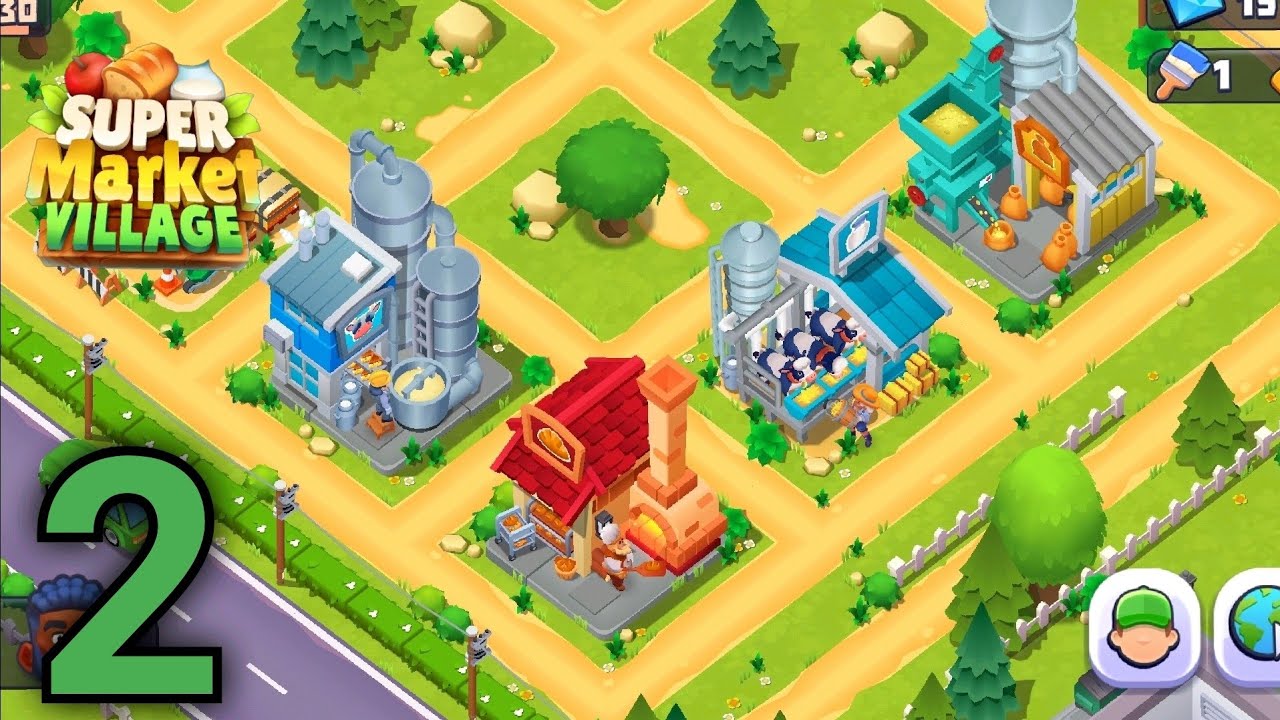Supermarket Village - Farm Town Android Gameplay Walkthrough Part 2