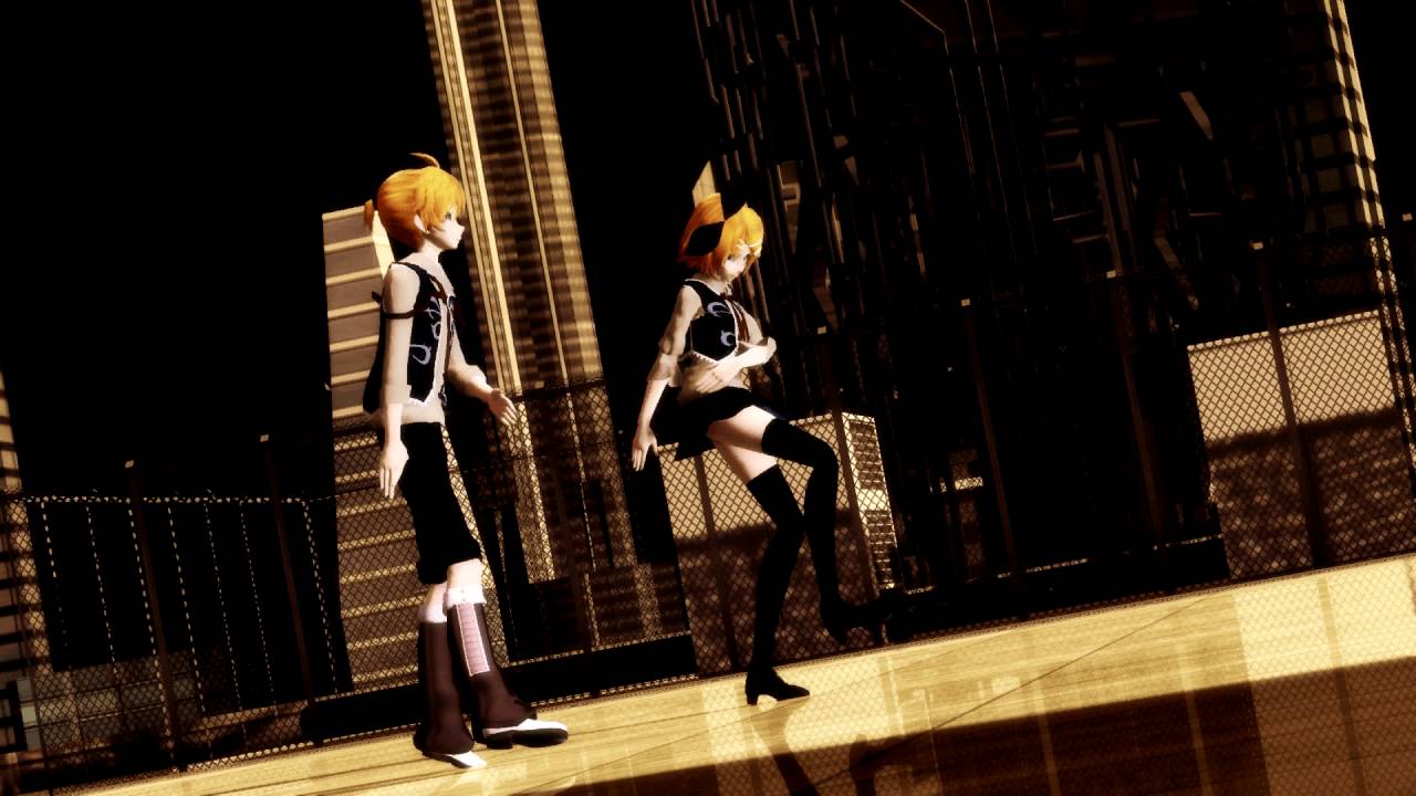 【MMD】Wave【Rin Kagamine and Len Kagamine】