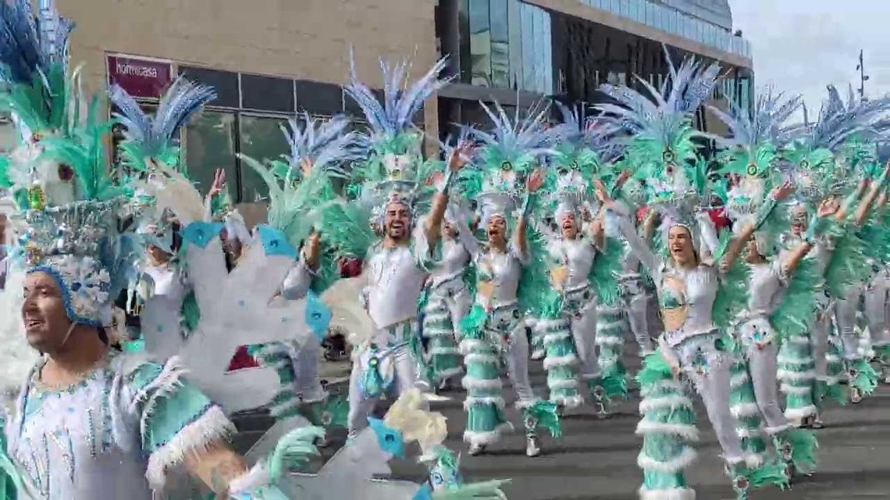 COMPARSA SUR CALIENTE 2024 - CARNAVAL PORTEÑO ARRECIFE DE LANZAROTE