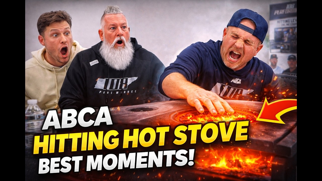 BEST MOMENTS FROM HITTING HOT STOVE AT ABCA 2026!!!