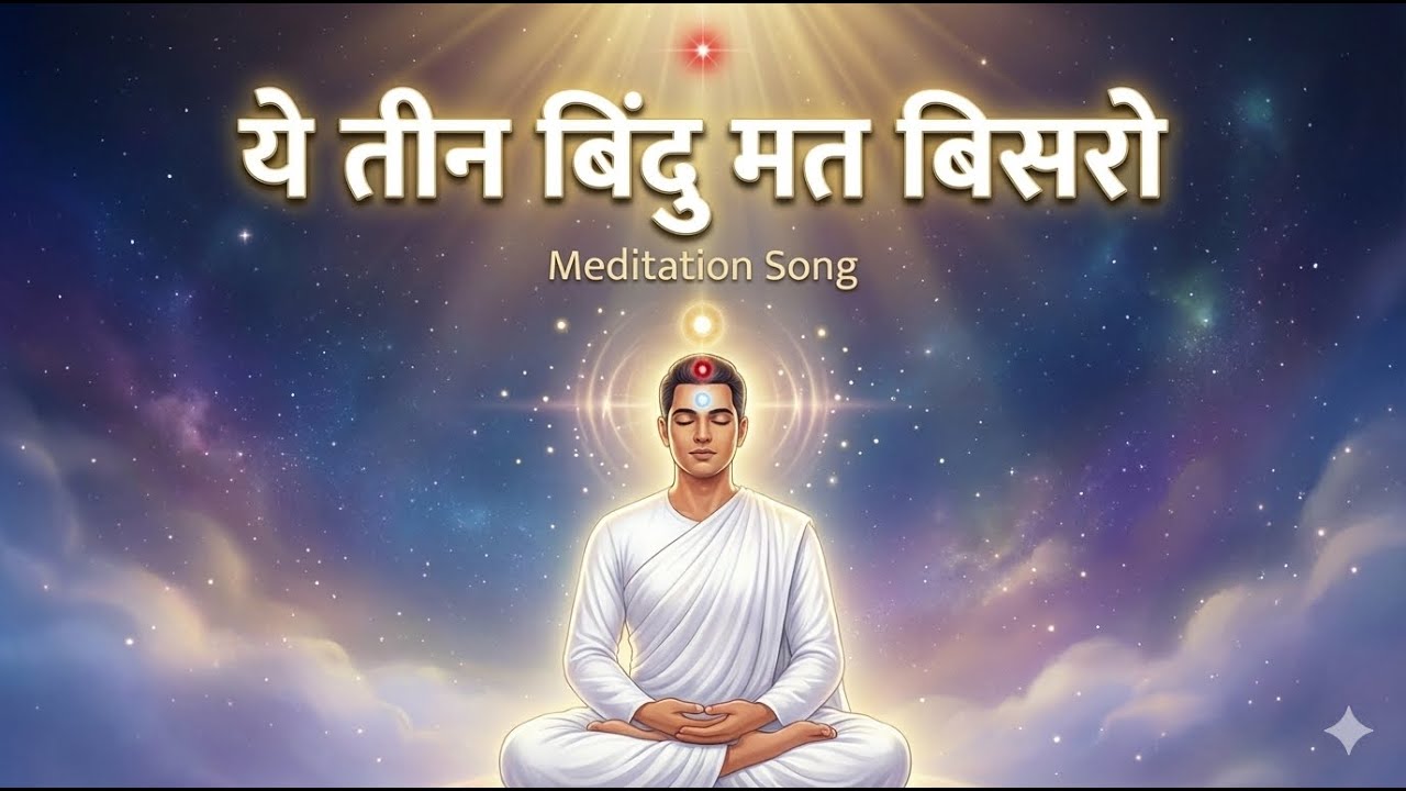 ये तीन बिंदु मत बिसरो | Meditation Song | Ye Teen Bindu Mat Bisro