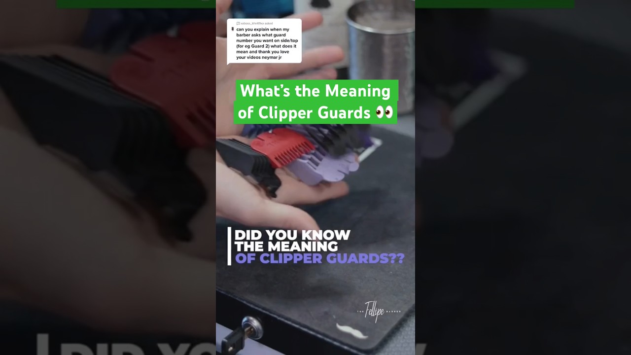 Clipper GUARDS EXPLAINED 😱 #hairclipper #clipperguards #mensgrooming #trimmer #menshairstyles