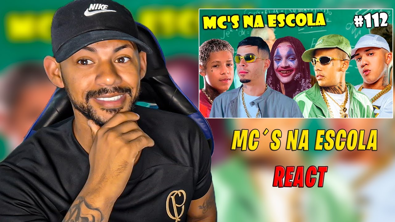 MC'S NA ESCOLA #12 (Mc Luuky, Mc Joãozinho VT, Mc Tuto, Boladin 211, Oruam, Evoney Fernandes | REACT