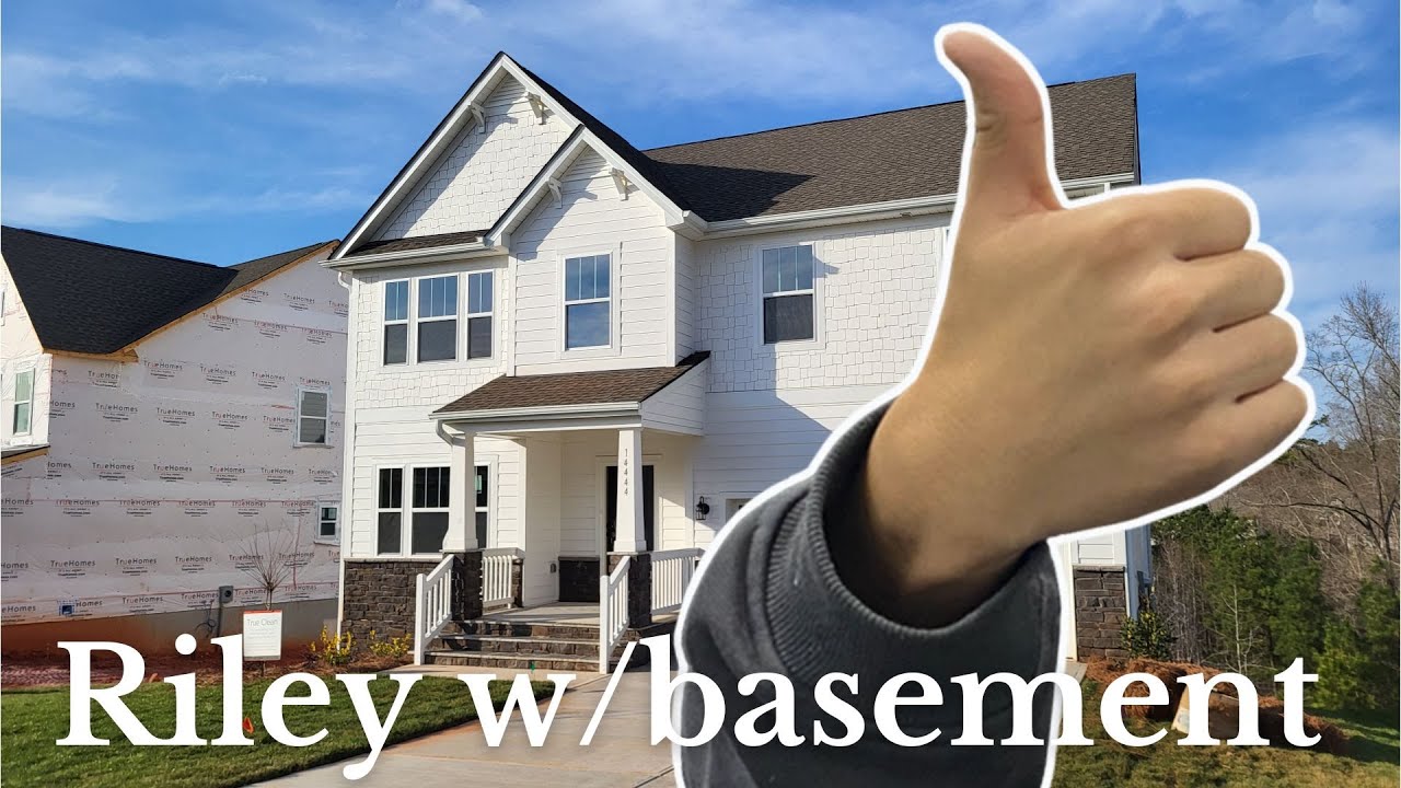 💯Basement home at Edgewater community in the Lakeview Pointe section | Riley model | True Homes