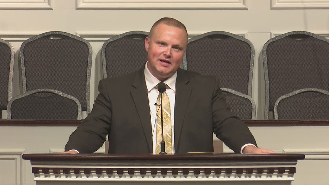 Bro. Ricky Gravley preaching 