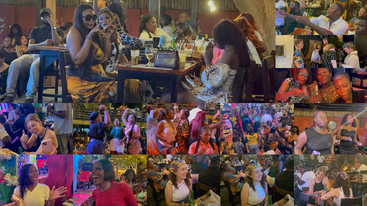 Шокирующая ночь в Аккре: посмотрите, как красивые девушки из числа мусульман и христиан штурмуют ...