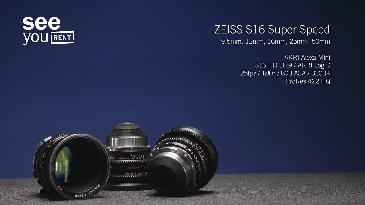 ZEISS High Speed S16 (Super Speed) Lens Test HD ARRI Alexa Mini LF 