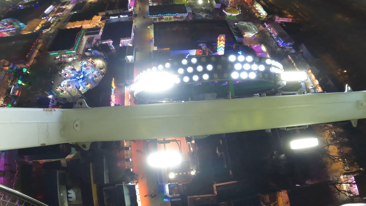 Infinity (Bredeche/Delaporte) Night Time On Ride Foire Aux Plaisirs de Bordeaux 2023