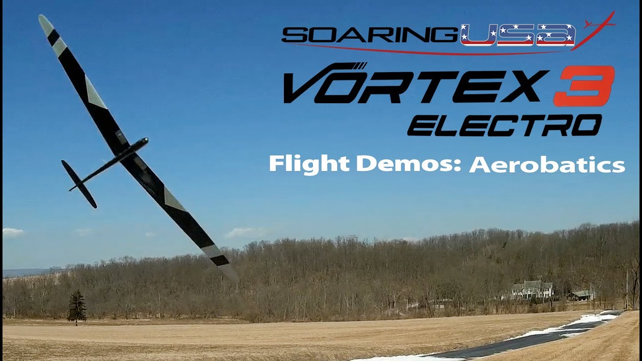 Vortex 3 Electro F5K Close In Aerobatic Flight Demonstration