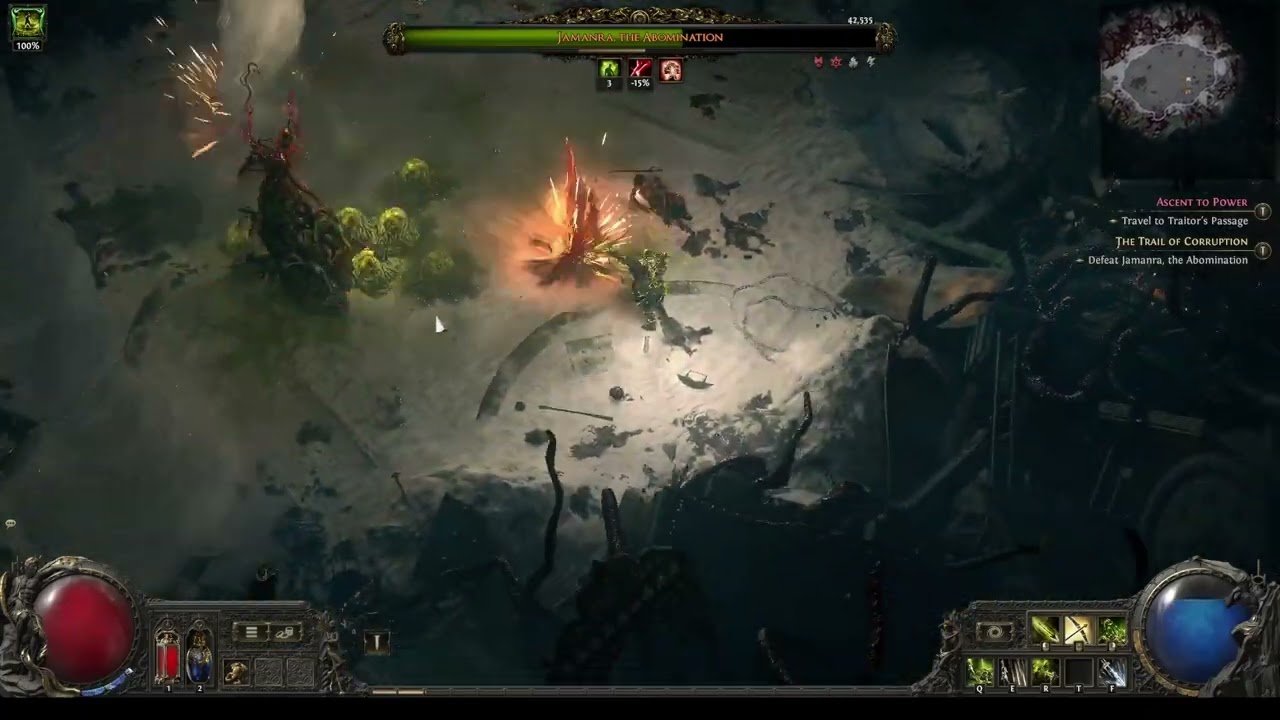 Path of Exile 2 - Pathfinder | Act 2 Cruel - Jamanra, The Abomination