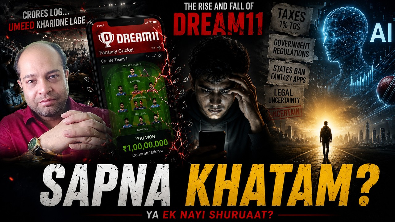 Dream11 Ka End Ya Nayi Shuruaat? Fantasy, AI Aur Sachchai | Dream11: The Rise, The Fall & The Future