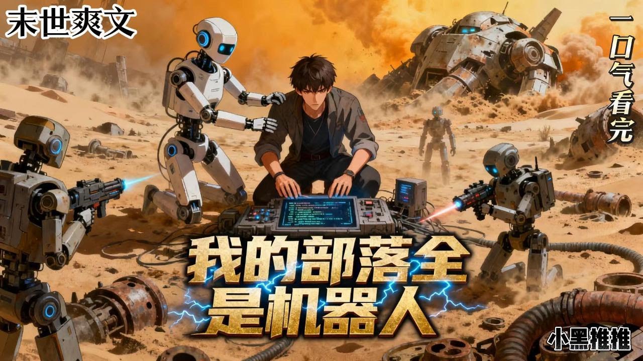 完结《我的部落，全是机器人》当地球文明化为宇宙尘埃，当“家园号”的放逐成为最终判决，底层技术员陈默的命运，似乎注定要终结在堆满废弃金属的X-73星球……#末世 #求生  #小说 #小說#末日求生