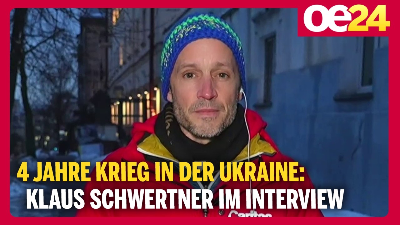 4 Jahre Krieg in der Ukraine: Klaus Schwertner im Interview