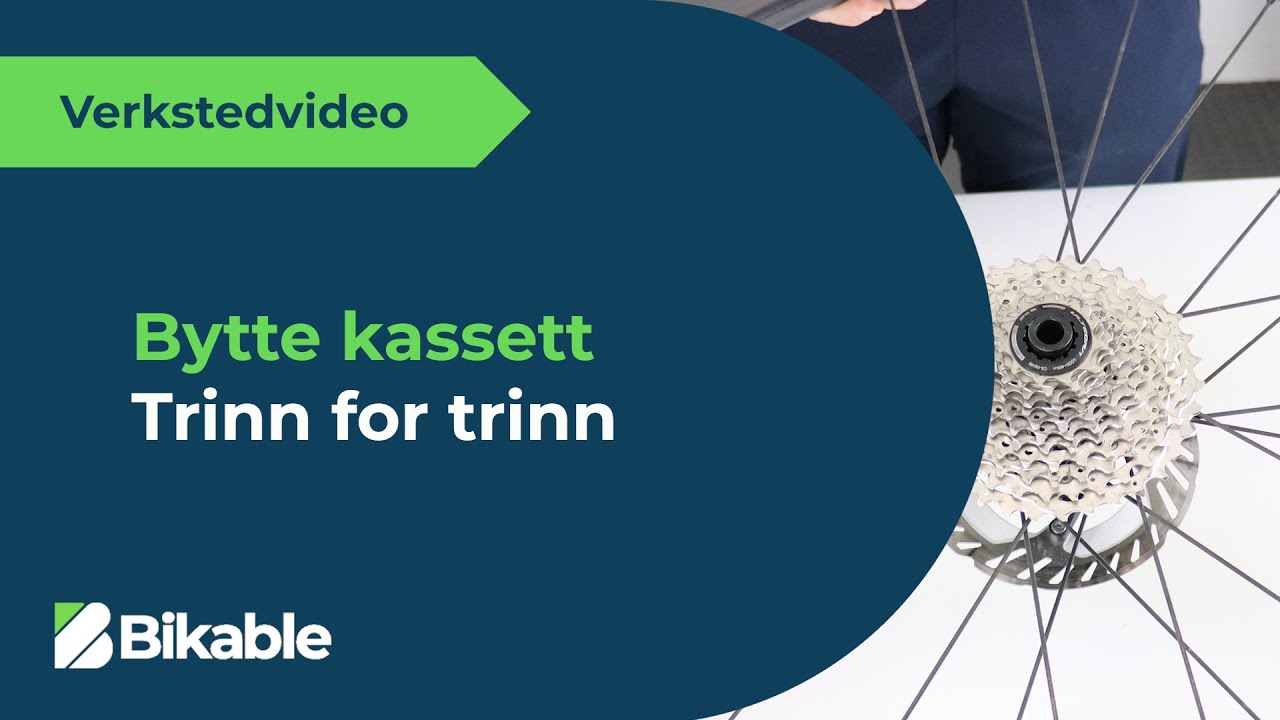 Bytte kassett: Trinn for trinn