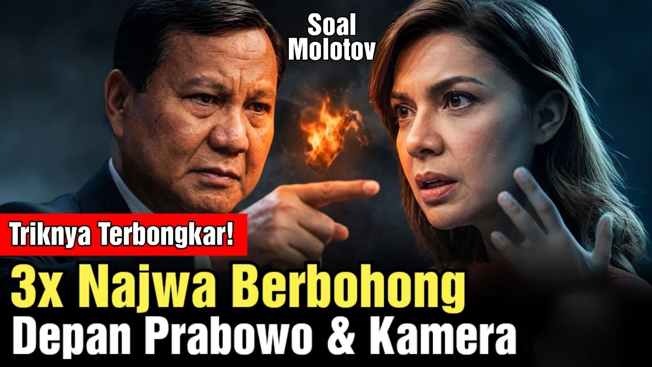 Triknya Terbongkar! Bagaimana Najwa 3x 'Berbohong' Depan Prabowo? Simak Alur Debatnya