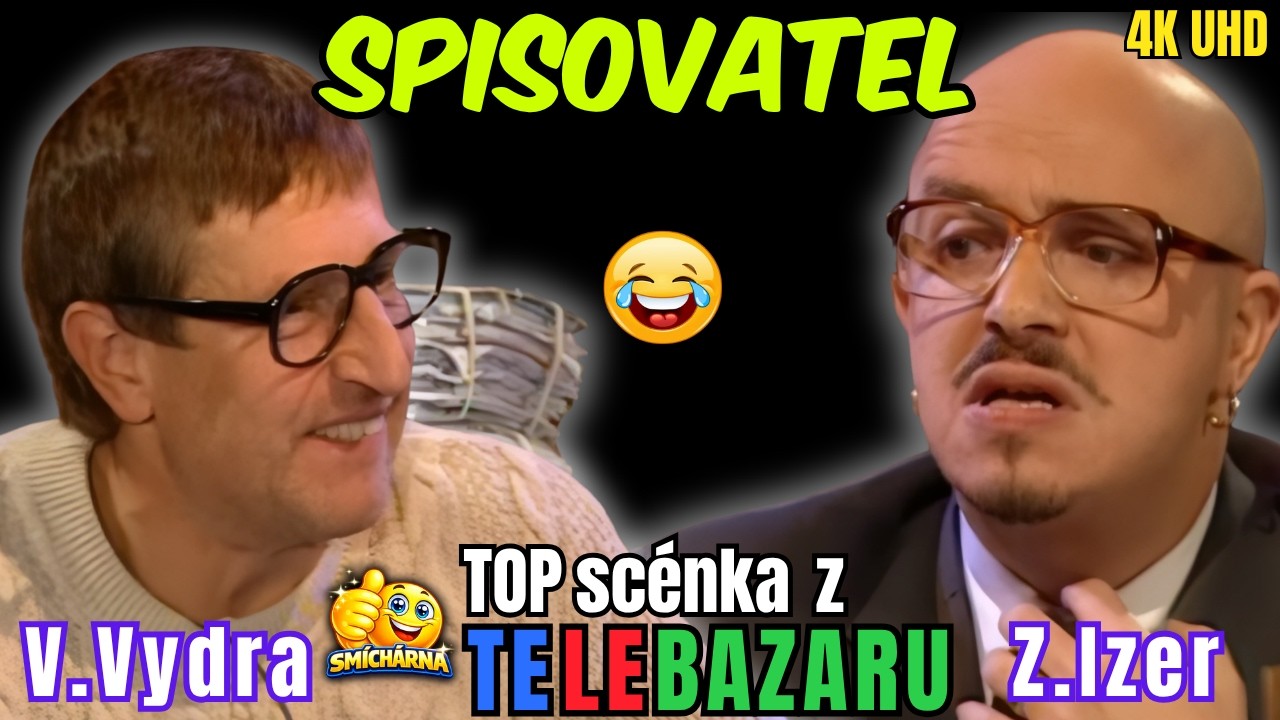 Spisovatel TOP scénka | TELEBAZAR (4K UHD)