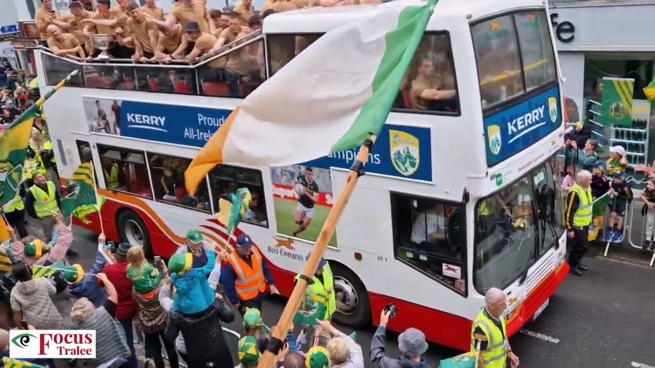 Kerry All Ireland Champions 2025 - Homecoming to Tralee