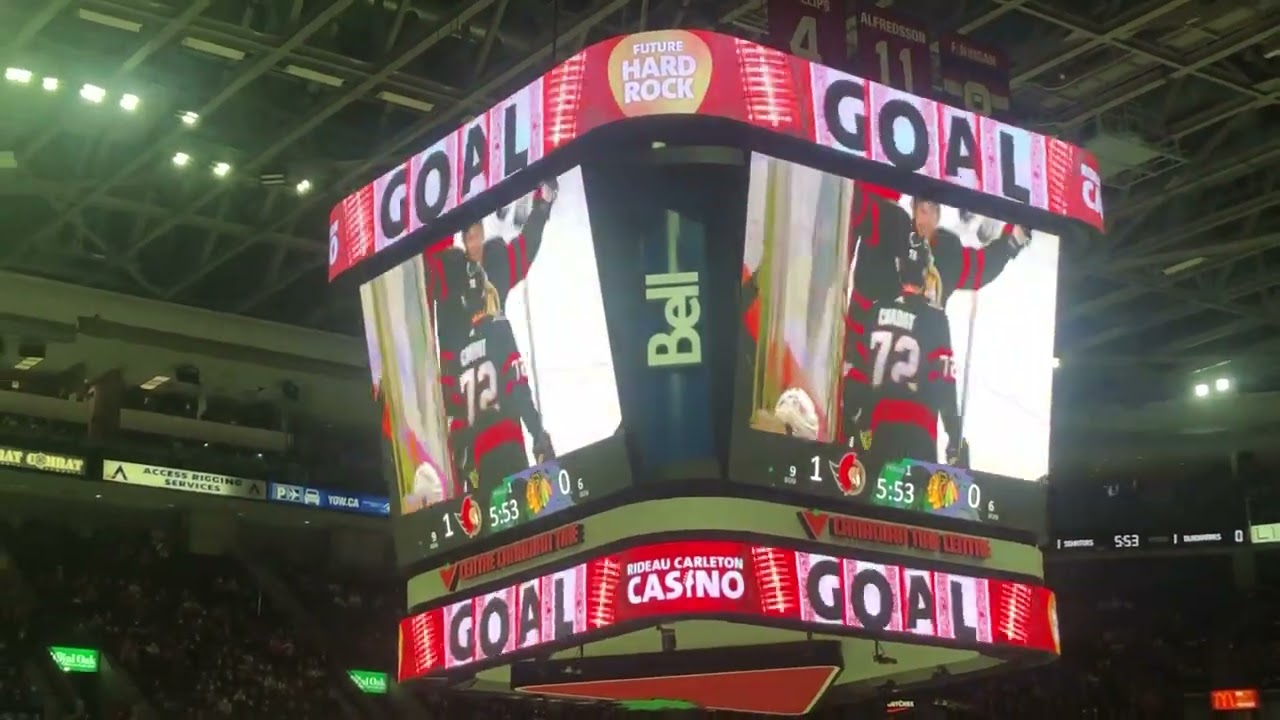 Ottawa Senators goal LIVE (March 12, 2022)