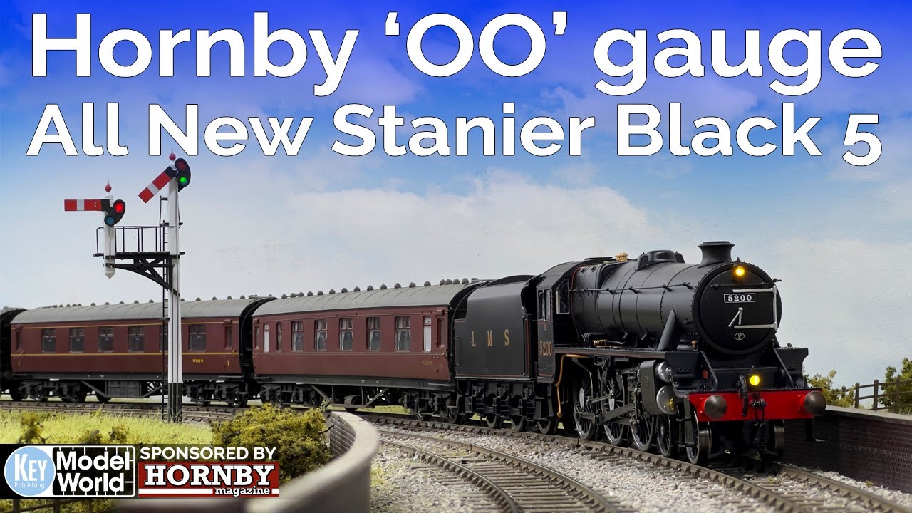 HM204: Hornby all-new OO gauge Stanier Black Five