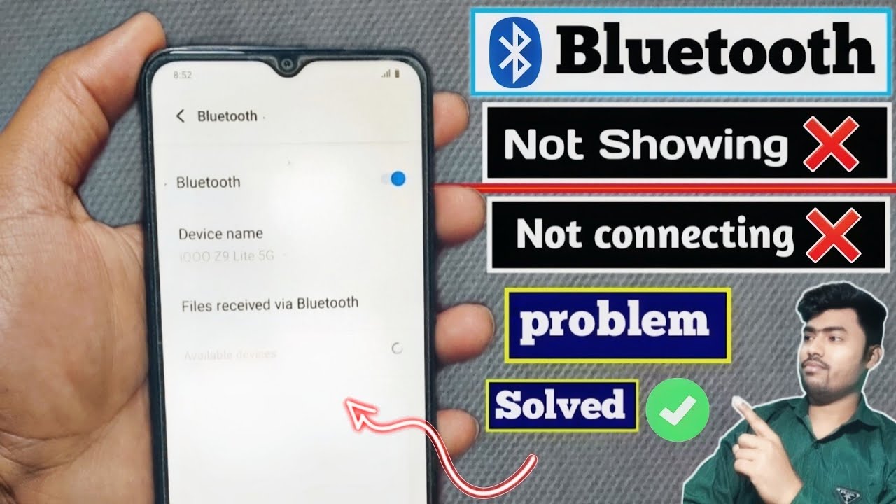 Bluetooth Device not showing not connecting problem | Bluetooth me name nahi aa raha hai problem fix
