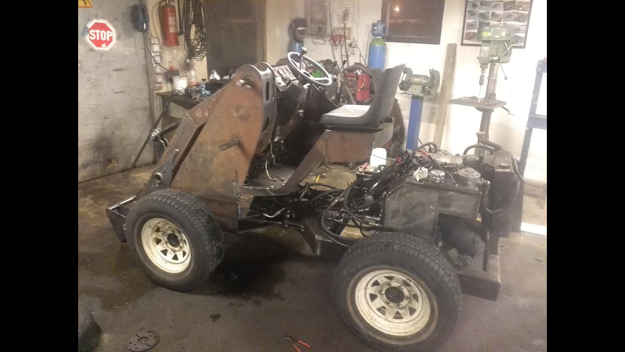 Homemade wheel loader project Part 1