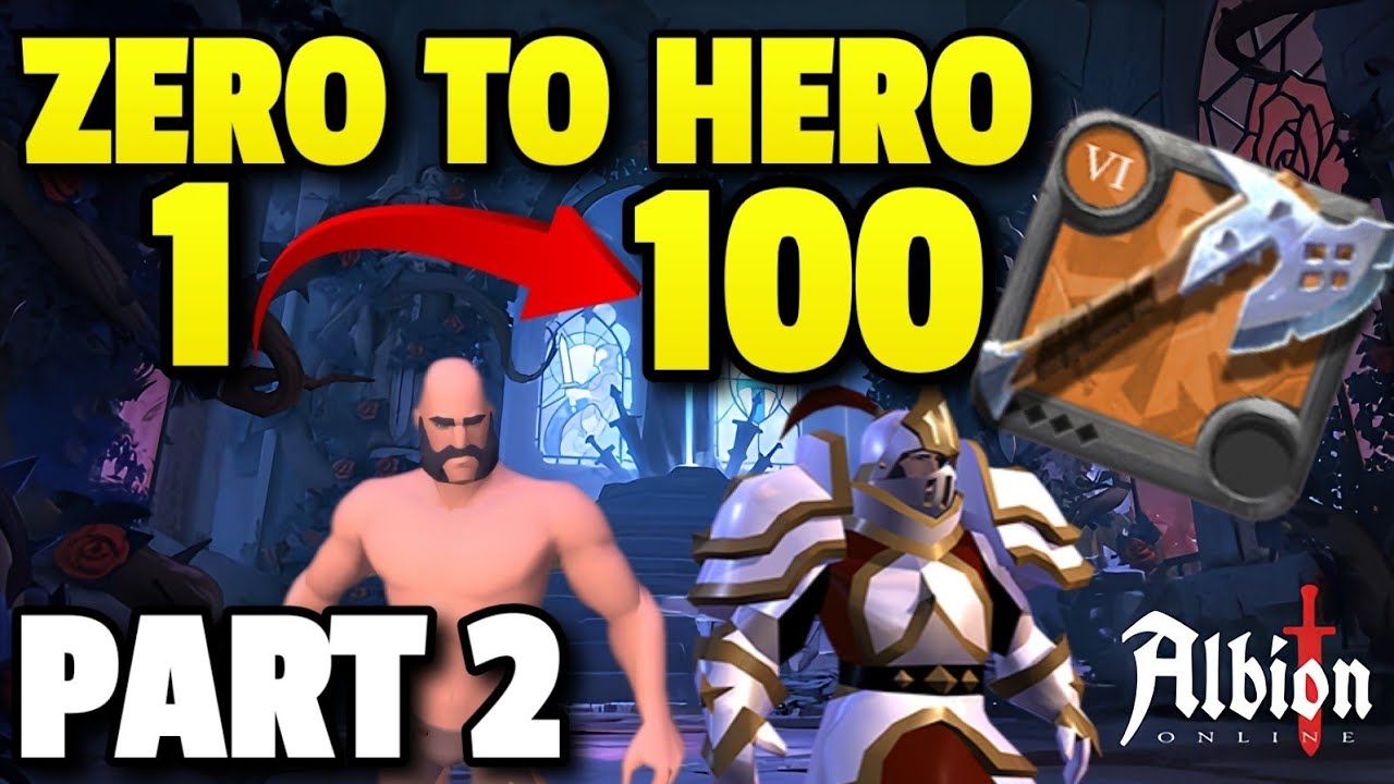 DonnyGG Plays Albion Online BattleAxe Best Build | PvP & PvP - Part 2