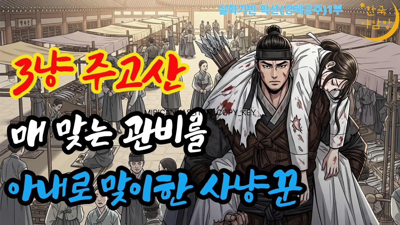 매맞는 관비를 3냥에 산 사냥꾼에게 벌어진일  : 한국야담, 민담, 옛날이야기, 경혜공주이야기