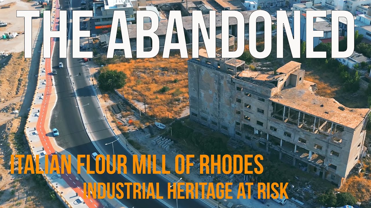 The Abandoned Italian Flour Mill of Rhodes – Industrial Heritage at Risk