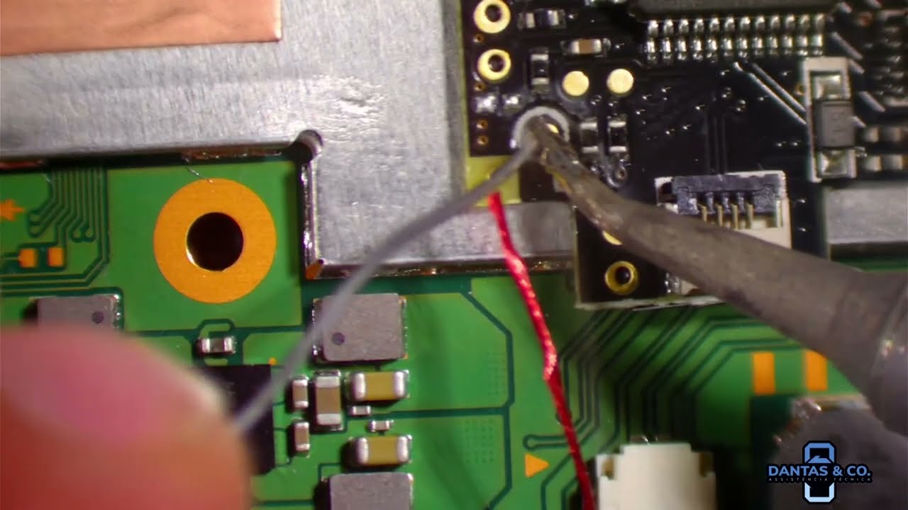 Instalação modchip HWFLY V4.1  com FPCB KIT OLED - SOLDERING modchip HWFLY V4.1
