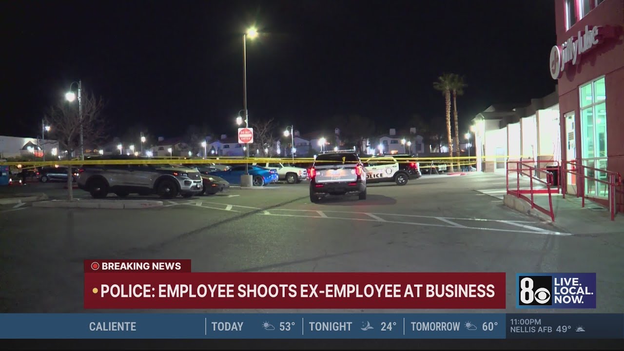 Employee allegedly shot, killed ex-employee who chased man with gun at west Las Vegas valley busines