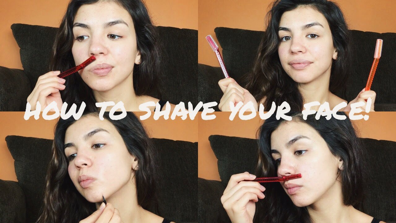 SHAVING YOUR FACE 101 | Easy Women's Facial Hair Removal