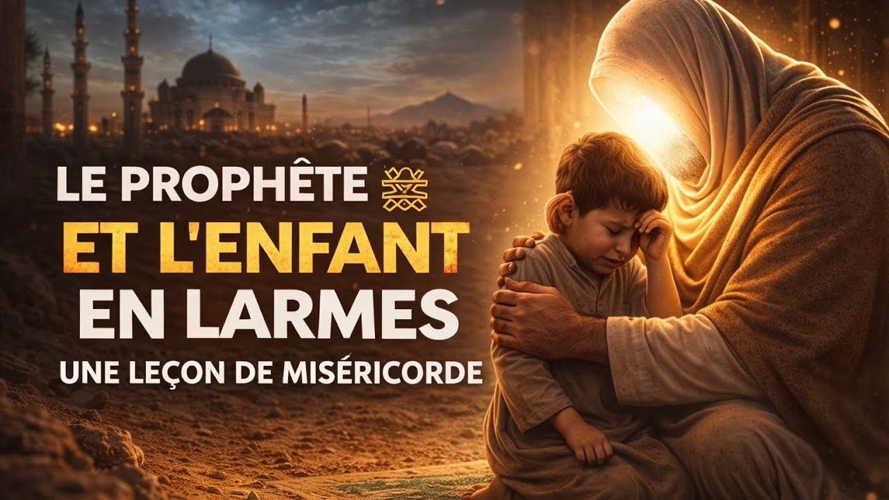 Le Prophète ﷺ et l’Enfant en Larmes : Une Leçon de Miséricorde Inoubliable