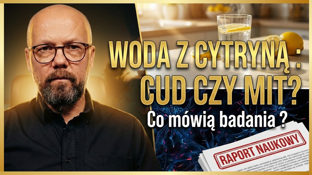 Zaskakujące efekty picia wody z cytryną!