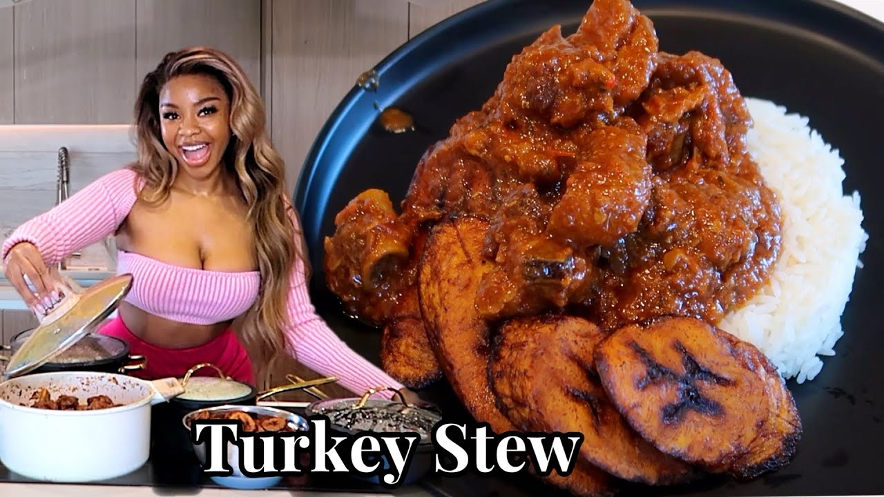 HOW TO MAKE NIGERIAN TURKEY STEW | MY RECIPE