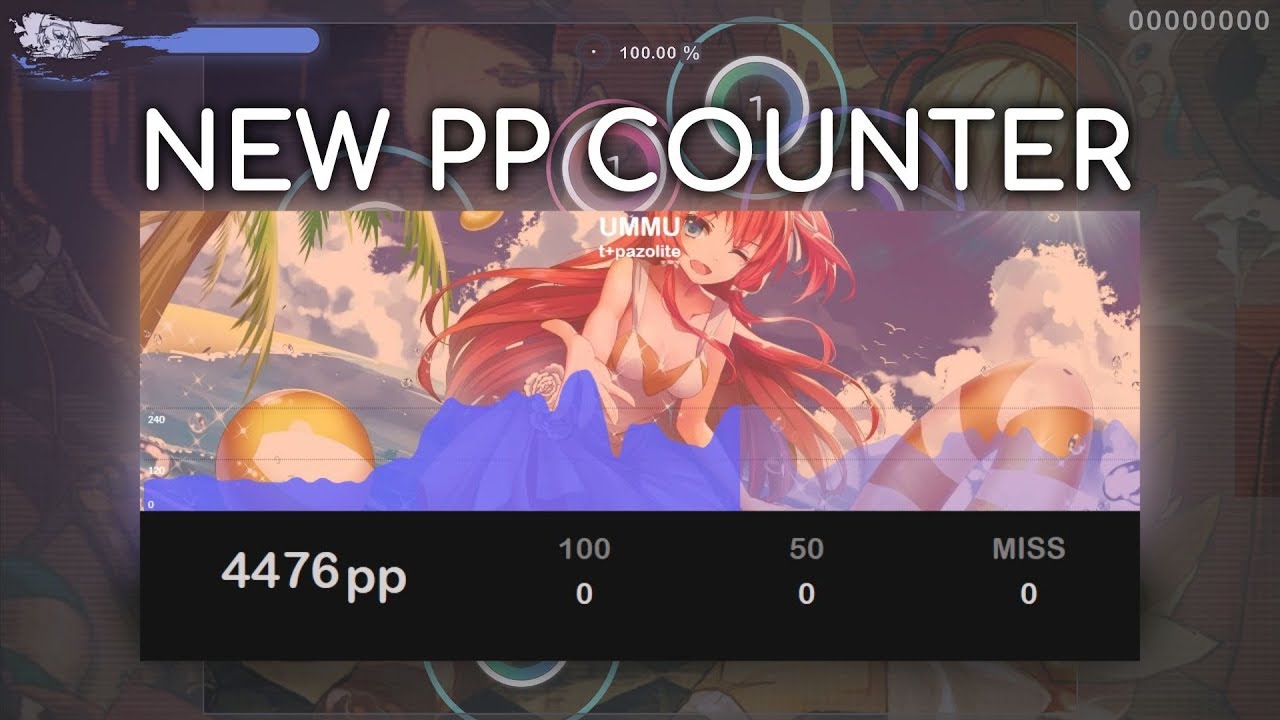 New pp counter (for streamers) {osu!assist}